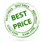 Green Best Price Stamp
